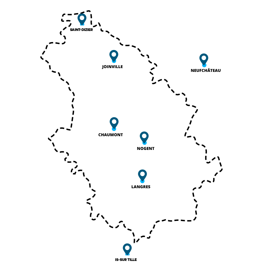 Carte des Agences Montoit 